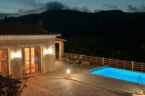 villa michalis night
